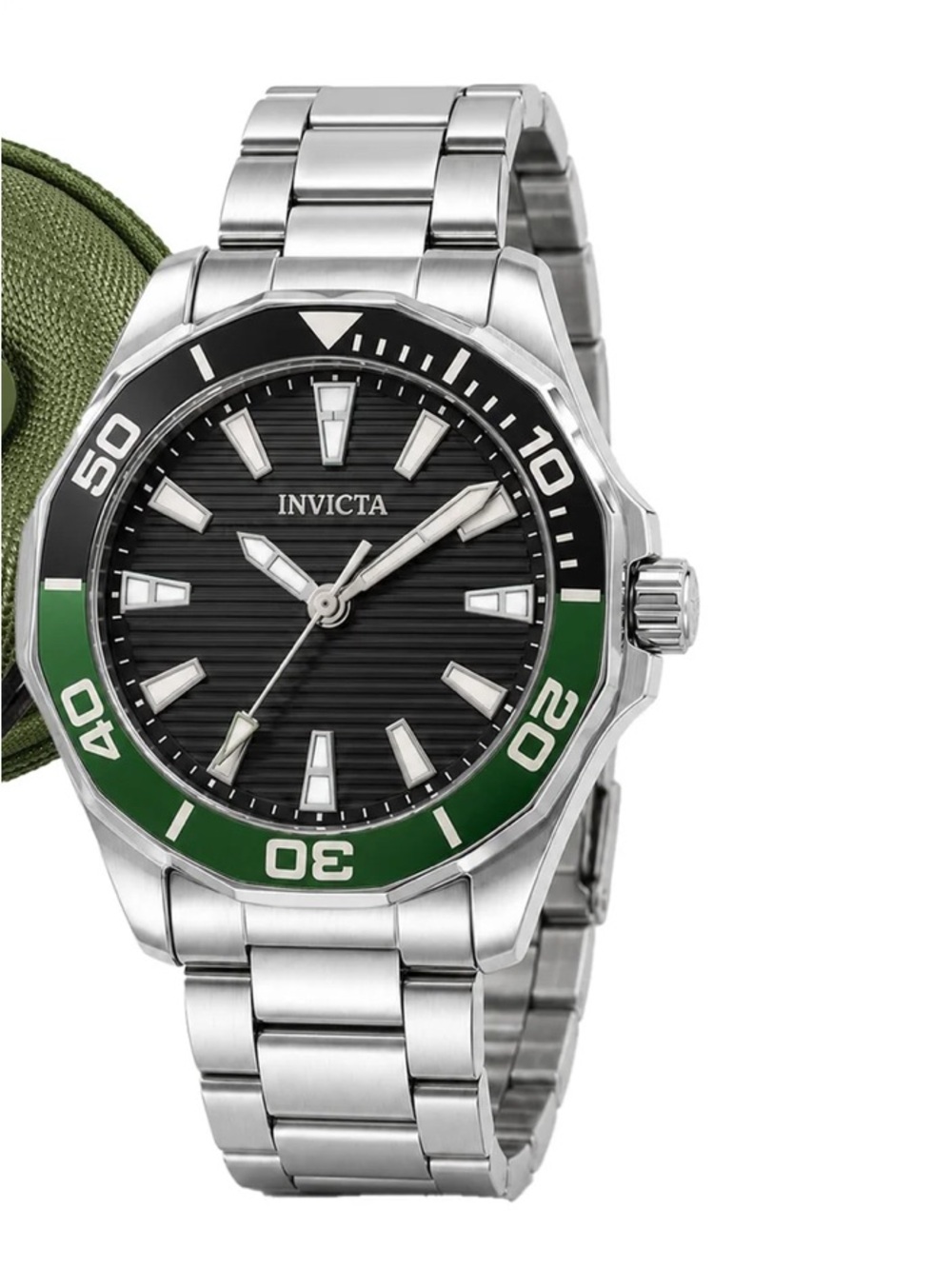 Invicta Pro Diver Meridian Special Edition Men's Watch - 46mm, Silver (001-GA-M-